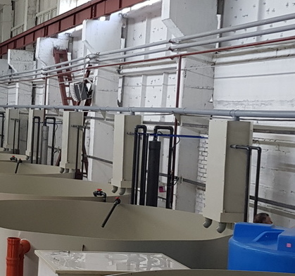 вся установка готова к пуско-наладке